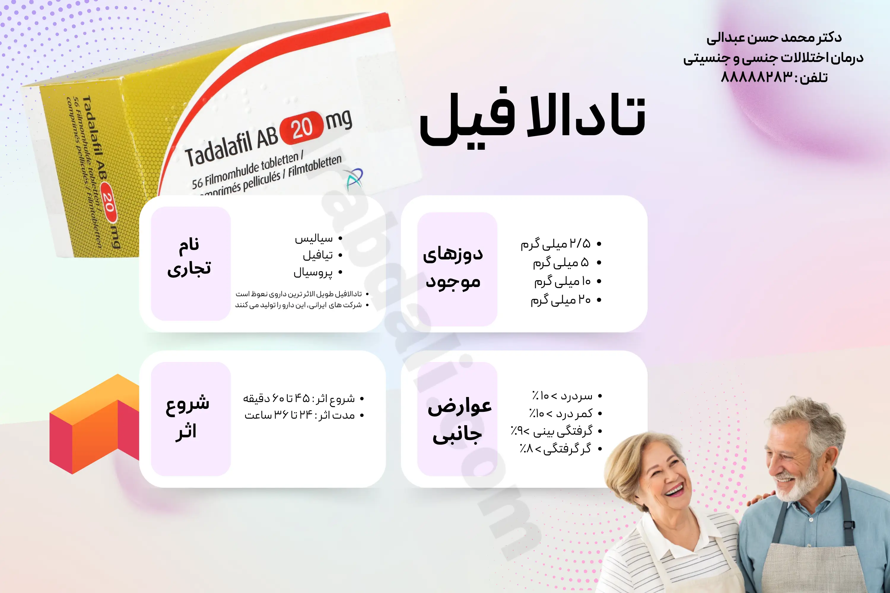 اینفوگرافی تادالافیل